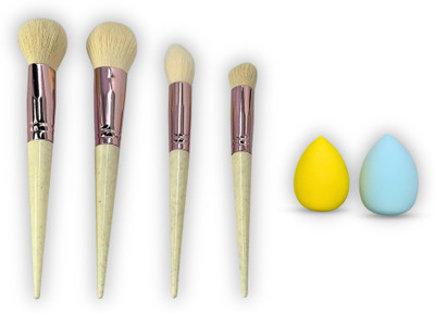 OneWish Soft and Versatile Makeup Brush Kit – Perfect for All Skin Types(Pack of 6)