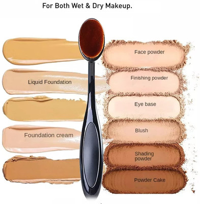 Jiwoo foundation Blusher Liquid Cream Blending makeup barush(Pack of 1)