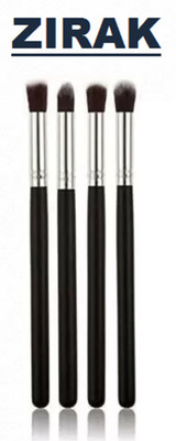 ZIRAK ZRK Pro Makeup Cosmetic Tool Eye Shadow Foundation Blending Brush(Pack of 4)