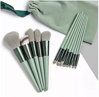 wryak Brush Make up Brush Set, Travel Makeup Brushes with Cloth Bag(Pack of 13)