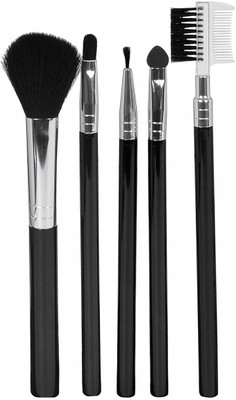 HUDAQUEEN Multi-Purpose 5-Piece Makeup Brush Set designed for blending and highlighting(Pack of 5)