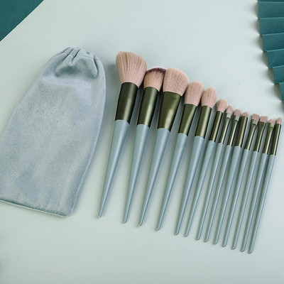 Scheibe Synthetic Kabuki 13 pcs Brush(Pack of 13)