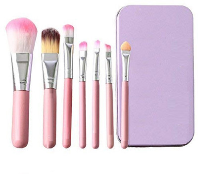 HUZURLU Professional Face, Eye & Lip Makeup Brushes Set(Pack of 7)