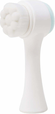 Mishva Facial Cleaning Brush Scrubber Silicone Manual Dual 2 in 1 Face Wash Brush