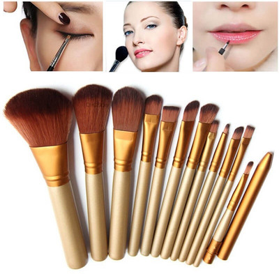BLUEMERMAID BEST QUALITY MAKEUP BRUSHES APPLICATORS FOR WOMEN(Pack of 12)