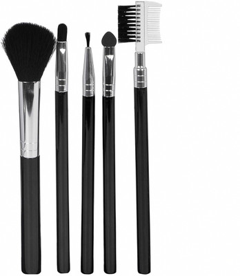 HUDAQUEEN Multi-Use 5-Piece Makeup Brush Set suitable for all makeup applications(Pack of 5)