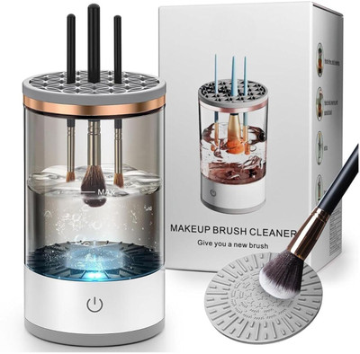 ZYZHT Electric Makeup Brush Cleaner Quick Washer with Rubber Collars Brush Washer(Pack of 1)