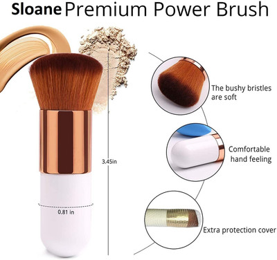 PROREDCHERRY FOUNDATION PREMIUM BLUSHER BRUSH(Pack of 1)