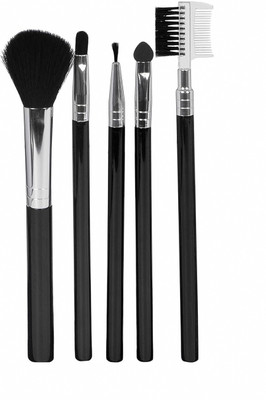 HUDAQUEEN Smooth Application 5-Piece Makeup Brush Set ensures flawless makeup every time(Pack of 5)
