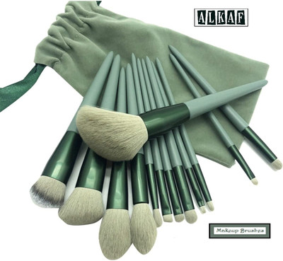 Alkaf Perfect Look Soft Fibre Fix Plus Makeup Brushes Set(Pack of 13)