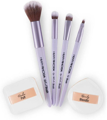 Hilary Rhoda Play n Blend Brush Set | Soft & Smart Bristles Brush | Streak-Free Application(Pack of 1)