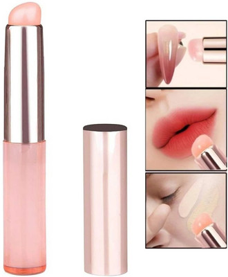 LOVE HUDA 1 Soft Silicone Lip Lipstick Foundation Nails Concealer Makeup Applicator Brush(Pack of 1)