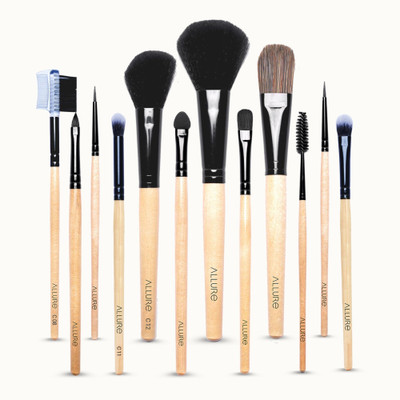 ALLURE Classic Brush Set (Set of 12 Brushes)(Pack of 12)