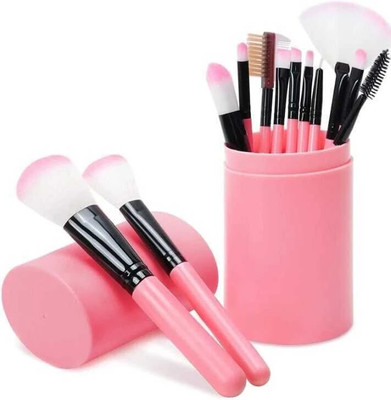 GLOW FIRST Makeup Brushes for Foundation Eyeshadow Eyebrow Eyeliner Blush Powder Concealer(Pack of 12)