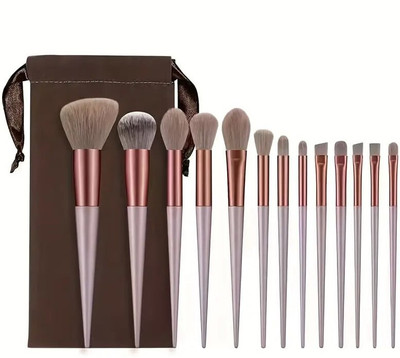 PGADHIYA Makeup Brush Applicator Set of 13 - Soft Bristles & Stylish Design(Pack of 13)