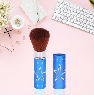 THTC face make up Brushes Synthetic easy to carry in your Purse(Pack of 1)