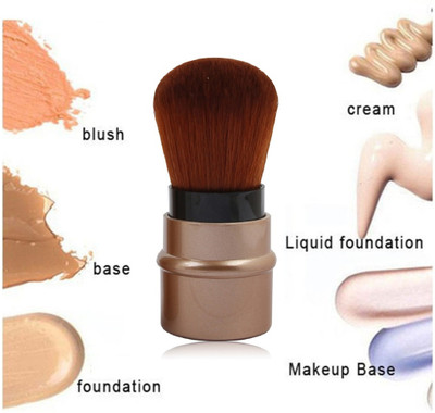 Yuency Mini make up Soft professional Facial Powder Contour Foundation Brush(Pack of 1)