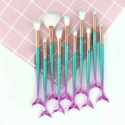 SMIETRZ Super Soft Skinplus Makeup Brushes 10p Makeup Foundation Eyebrow Eyeliner Blush(Pack of 10)