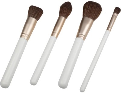 FOLELLO Makeup Brushes Set - Blending, Powder, Eyeshadow, and Foundation Brushes(Pack of 4)