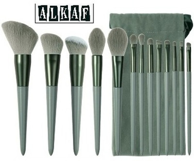 Alkaf Perfect Quality Fix Plus Makeup Brushes Tool With Soft Fibre(Pack of 13)