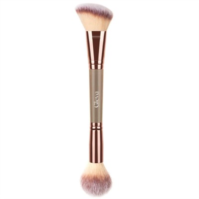 Gleva 2 in 1 Dual Ended Makeup Brush for Foundation Concealer Powder Eyeshadow(Pack of 1)