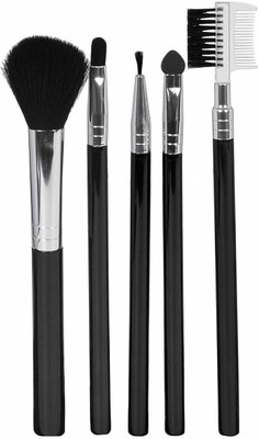 HUDAQUEEN High-Performance 5-Piece Makeup Brush Set delivers smooth and even finish(Pack of 5)