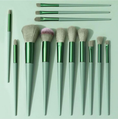 K3NTERPRISES All-In-One 13-Piece Brush Set for Every Makeup Style(Pack of 13)