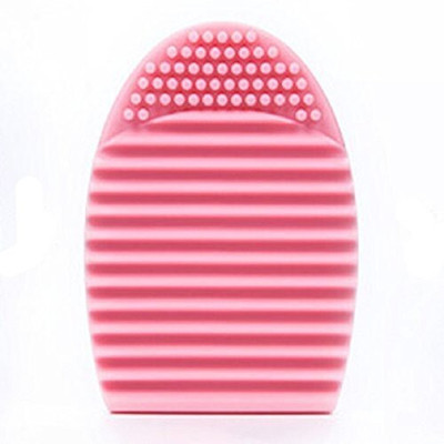Maange Makeup Brush Cleaning Silicon Egg(Pack of 1)