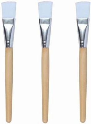 FOZZBY PROFESIONAL SOFT FACE PACK AND FACIAL BLEACH BRUSH (Pack of 6)(Pack of 3)