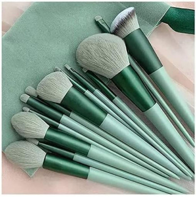 K3NTERPRISES High-Quality Makeup Brush Set: 13 Pieces for Full Coverage(Pack of 13)