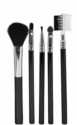 HUDAQUEEN Beginner Friendly 5-Piece Makeup Brush Set easy to use for perfect results(Pack of 5)