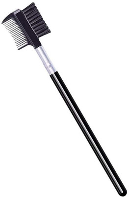 Getmecraft Makeup Eyebrow Brush & Eyelash Comb - Portable Eye Powder Foundation Brush(Pack of 1)