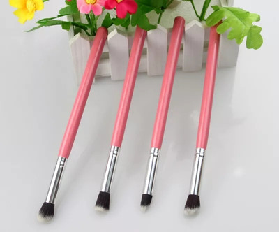 NXGTYA 4 pcs Makeup Brush Set tools Make-up pink(Pack of 4)