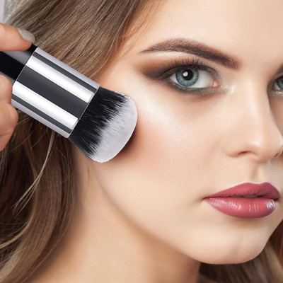 GULGLOW99 Professional Handle Single Makeup Brush With Oval Makeup Brush(Pack of 1)