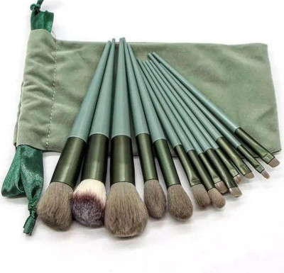 Scheibe 13 Pcs Premium Synthetic Kabuki Eye Shadows Make Up Brushes(Pack of 13)