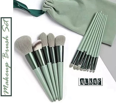 Alkaf Makeup Blending Soft Fibre Fix Plus Beauty Tools(Pack of 13)