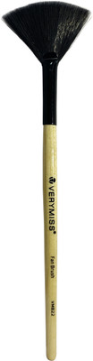 VERYMISS 8 to 8 Makeup Brush I Soft Bristles I Comfortable Wooden Handle(Pack of 1)