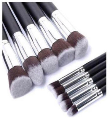 AJTRADE MAKE UP BRUSH(Pack of 10)