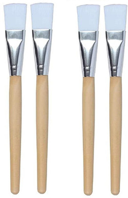 alakh Eyeshadow and foundation makeup brush set of 4(Pack of 4)