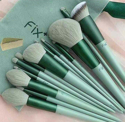 TJR Fix+ Professional Makeup Brushes Set Pack of 13 Lid-21(Pack of 13)