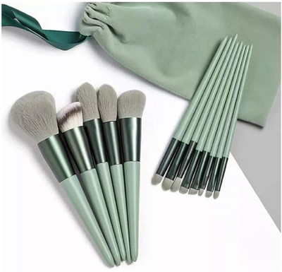 GFSU - GO FOR SOMETHING UNIQUE Makeup Brushes Set|Easy-taken Travel Makeup Brush Set(Pack of 13)