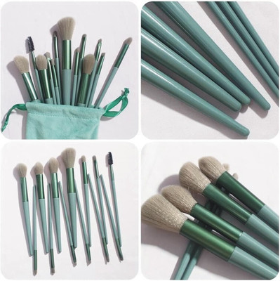 SMIETRZ 13 Unique MAKEUP BRUSH SET WITH POUCH(Pack of 13)