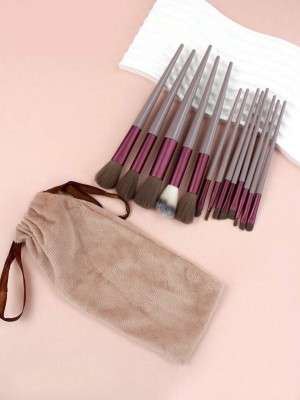 NFI essentials Soft Bristle Makeup Brush Set of 13 For Face & Eye Cosmetic Brushes Kit(Pack of 13)