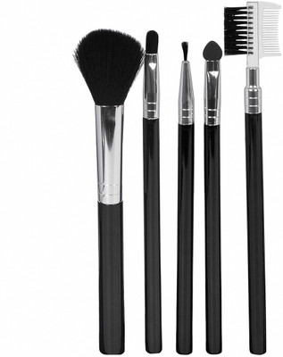 HUDAQUEEN Precision 5-Piece Makeup Brush Set designed for contouring and highlighting(Pack of 5)