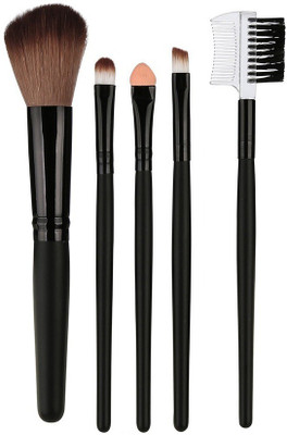 THTC Soft Synthetic Bristles for Face ,makeup Application(Pack of 5)