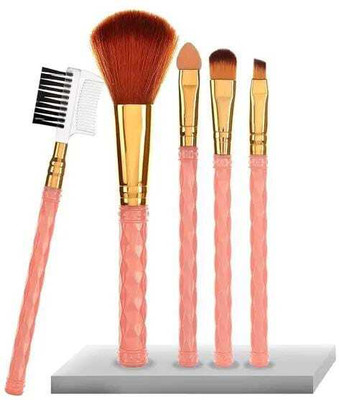 Mahadev ji Makeup brush set for women|kit|professional makeup brushes|5 brushes|multicolor(Pack of 5)