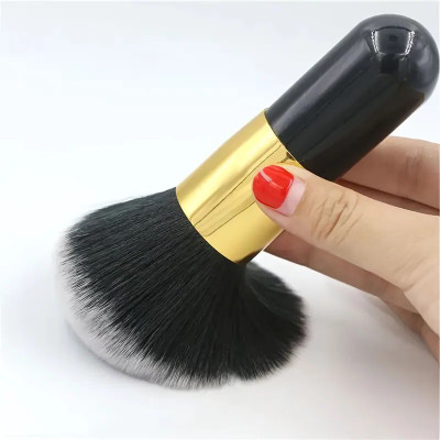 luzimaisa Black Foundation Brush For All Skin Types(Pack of 1)