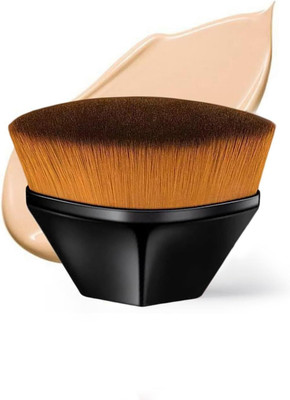 Saucefin Professional Makeup Flat Top Palm Brush For Blending Face Loose Powder(Pack of 1)