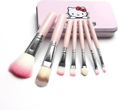 SHEELU Hello Kitty Soft Makeup Brush Set(Pack of 7)