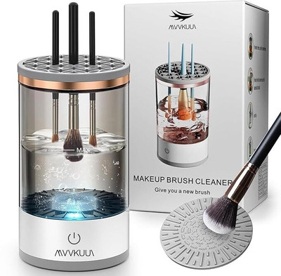 CHEFERYN Electric Makeup Brush Cleaner, Automatic Cosmetic Brush Cleaner(Pack of 1)